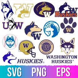 Washington Huskies logo, Washington Huskies svg, Washington Huskies eps, Washington Huskies clipart, Huskies svg, Huskie