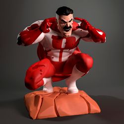 STL File Animated Series Character 3D model fo 3D print