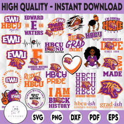 26 files edward waters svg, hbcu teams svg, hbcu football svg, sport bundle svg, clipart