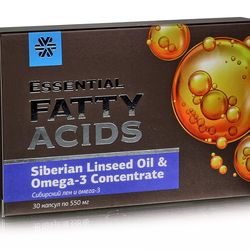 Siberian flax and Omega 3, capsules 30 pcs.