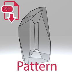 digital drawing for printing 021 terrarium for bonsai. terrarium printable pattern. diy terrarium template