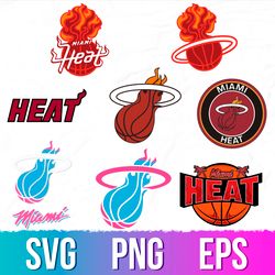 Miami Heat logo, Miami Heat svg,  Miami Heat eps,  Miami Heat clipart, Heat svg, Heat logo, nba svg