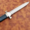 Custom Handmade Steel Dagger Hunting Knife Art knife Hand forged Knife GIFTjpg