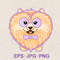 Spitz-dog-clipart-Cute