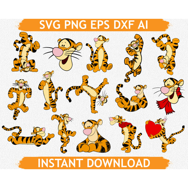 Tigger Rabbit Vector Tigger Png