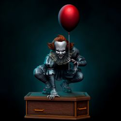 3d model fo 3d print horror character stl file