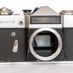 Zenit E body USSR SLR 35mm film camera KMZ M42 mount