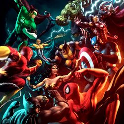 3d model fo 3d print superhero collection stl file