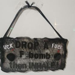 F-Bomb wall hanger