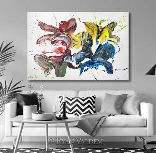 Abstract No.2250 150x100cm