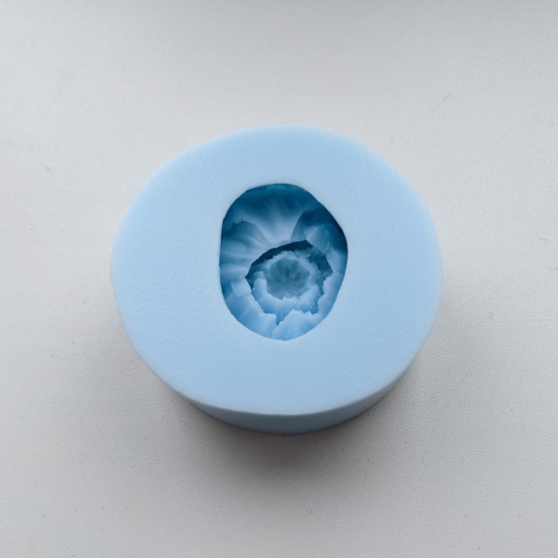 Poppy flower silicone mold