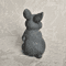 Hare figurine back