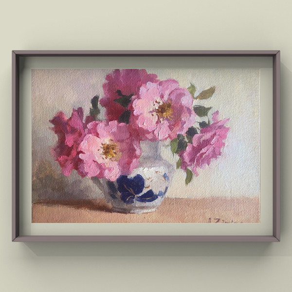 Pink-roses-oil-painting 5.JPG