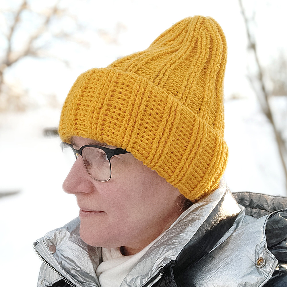 warm crochet hat