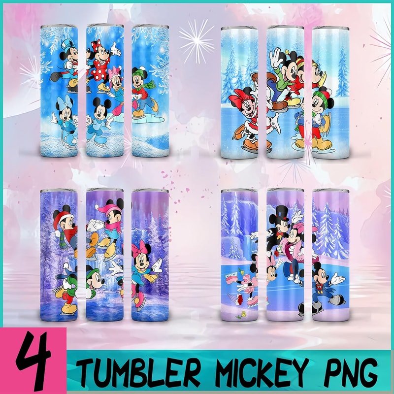 Mickey Tumbler, Mickey PNG, Tumbler design, Digital download.jpg