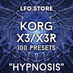 korg x3/x3r - "hypnosis" soundset 100 presets