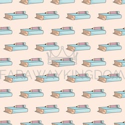 book and pencil school seamless pattern vector illustration