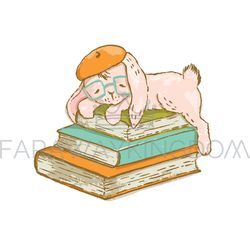 book day international world party vector illustration set