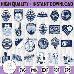 25 files mls logo vancouver whitecaps fc, vancouver whitecaps fc svg mls bundle svg, mls team svg, soccer logo