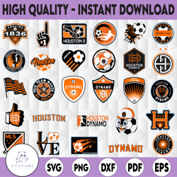 28 files mls logo houston dynamo, houston dynamo svg mls bundle svg, mls team svg, soccer logo