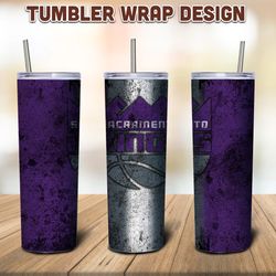 Sacramento Kings Tumbler Sublimation Wrap, Kings Tumbler PNG, Tumbler, Kings Sublimation Tumbler, Digital Download