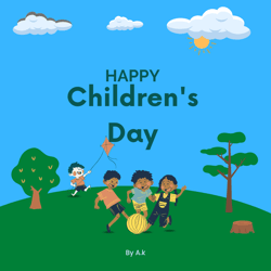 Happy day for the children