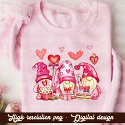 Valentine Gnome png, Gnome Valentines Day, Gnome Happy Valentines Day, Valentine Gift Ideas, Valentine Gnome Design, Gif