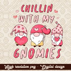 Valentine's day with gnomies png sublimation design download, Valentine's day png, gnomies png, Valentine png, sublimate