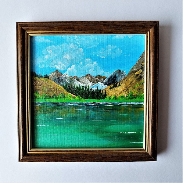 Landscape-canvas-wall-art-forest-mountain-painting-wall-decor
