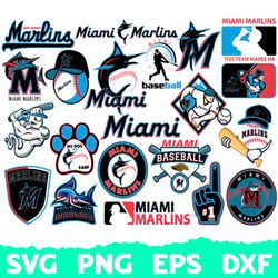 miami marlins logo svg, miami marlins png, cricut miami marlins, miami marlins logo, mlb team logo, mlb team svg