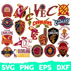 cleveland cavaliers svg, basketball team svg, basketball svg, nba svg, nba logo, nba teams svg, png, dxf