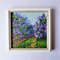 Painting-impasto-landscape-with-lilac-garden-by-acrylic-paints