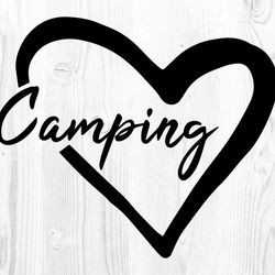 Love Camping SVG PNG