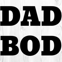 Dad Bod SVG PNG