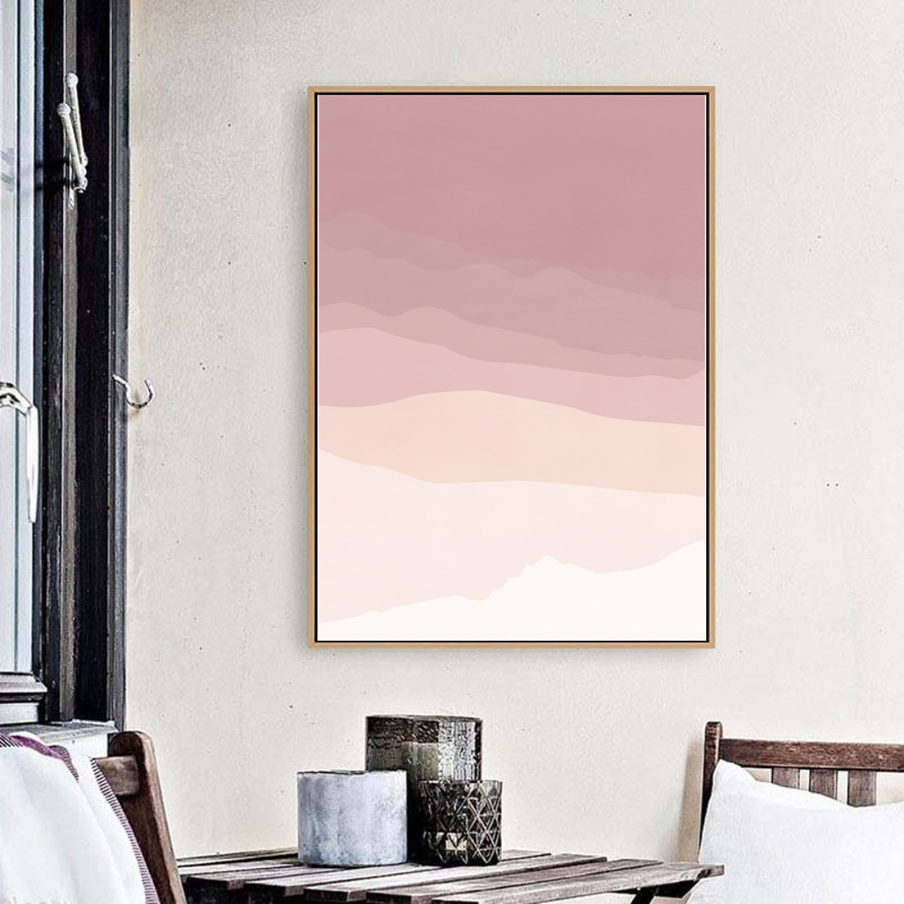 Set Of 3 Posters With Mountains For The Bedroom