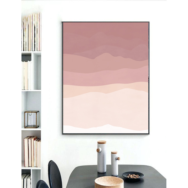 Set Of 3 Posters With Mountains For The Bedroom
