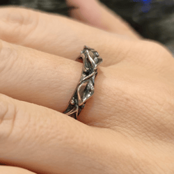 SILVER PUSSY SILVER VAGINA RING EROTIC SILVER RING JEWELERY FOR ADULTS OXIDATED RING COOL WOMEN'S VAGINA RING