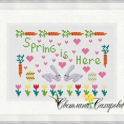 the scheme for embroidery spring is already here