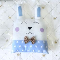 Hare pillow pattern, Crib toy pattern, Baby crib toy, hare cushion, rabbit pillow diy, Bunny pillow