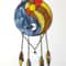 Yin Yang Dreamcatcher Stained Glass Suncatcher Hanging Glass Sun And Moon Yin Yang Symbol Unique Moon Dream Catcher 3