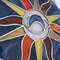 Sun And Moon Stained Glass Dreamcatcher Eye Suncatcher Hanging Glass Wind Rose Feather Ornament Unique Dream Catcher 5