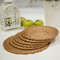 round wicker placemats