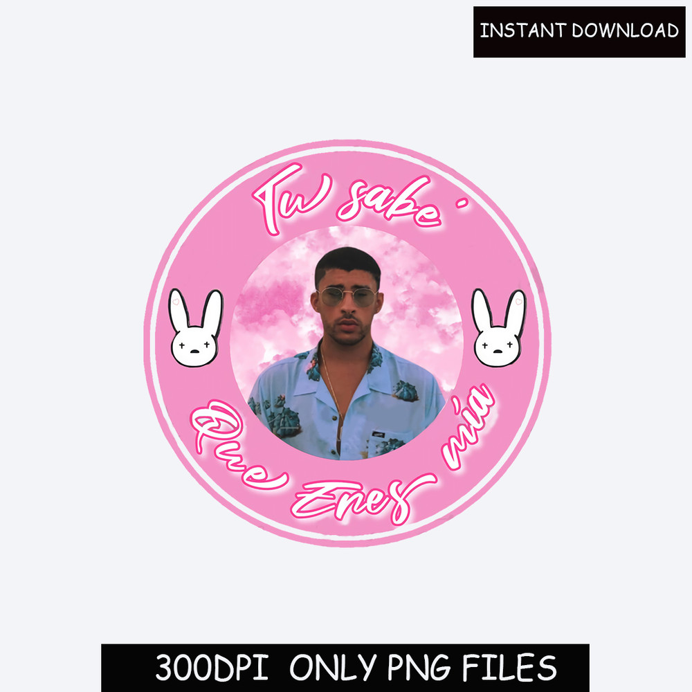 Valentines Bad Bunny PNG - Digital Files,Bad Bunny Vanlentine's Day PNG, PNG Sublimation, Printable, Digital Files, png.jpg
