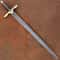 King Arthur Excalibur Damascus Steel Sword