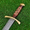 Heathen Army Damascus Steel Sword Pattern Welded Steel Hand Forged Historical Rjpg