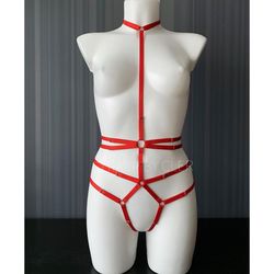 Harness Bodysuit, harness lingerie, harness body, cage body, bdsm lingerie, harnesses, harness panties