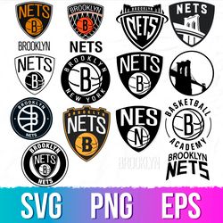 Brooklyn Nets logo, Brooklyn Nets svg,  Brooklyn Nets eps,  Brooklyn Nets clipart,  Nets svg, nba svg