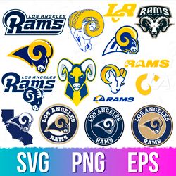 Los Angeles Rams logo, Los Angeles Rams svg, Rams  eps, Rams  clipart, la Rams  svg, Rams  svg, NFL svg