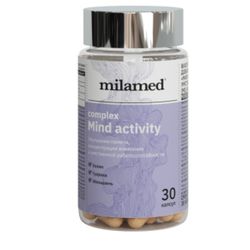 Milamed Complex Mind Activity, capsules 30 pcs.