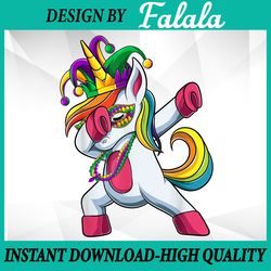 dabbing unicorn jester mardi gras mardi gras png file sublimation design mardi gras, mardi gras png